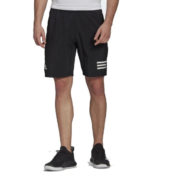 Adidas Men's Club 3STR Shorts - Picture 2 of 7